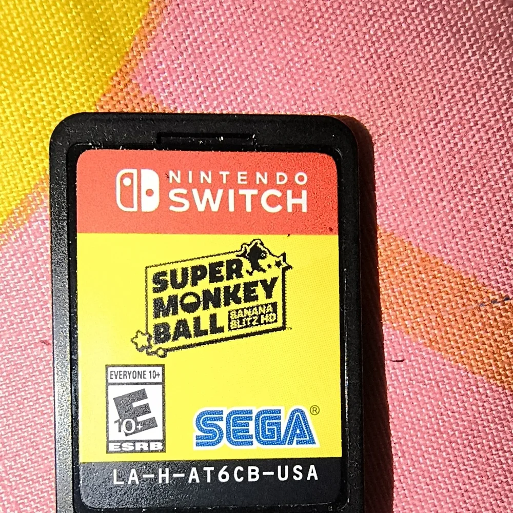 Nintendo Yellow Handheld Console with Case